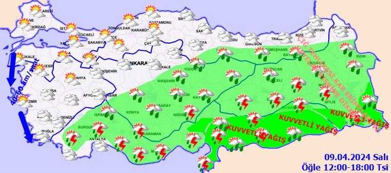 Meteoroloji'den 15 ile Kuvvetli Yağış Uyarısı! 4 meteorolojiden 15 ile kuvvetli yagis uyarisi 4 eP6WKJBQ
