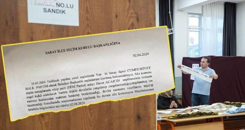 Van’da Seçimi Kazanan DEM Partili Adaya Mazbata Verilmemesi için CHP Başvurmuş!
