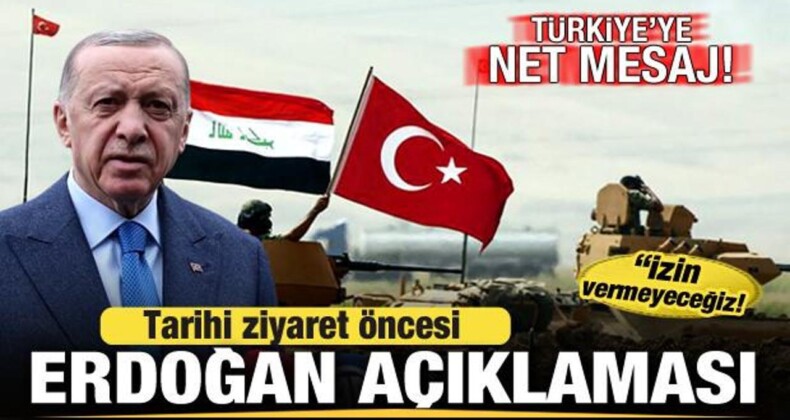 Tarihi Ziyaret Öncesi Erdoğan Açıklaması! Türkiye’ye Net Mesaj: İzin Vermeyeceğiz