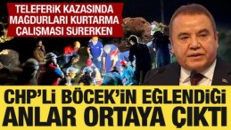 Teleferik Kazasında Mağdurlar Can Çekişirken CHP’li Böcek’in Eğlendiği Ortaya Çıktı