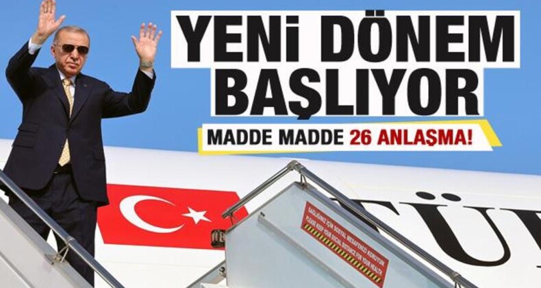 Türkiye ile Irak Arasında Yeni Dönem! İşte Madde Madde 26 Anlaşma
