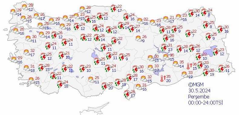 9 Kente 'Sarı' Uyarı: Gök Gürültülü Sağanak Geliyor! 5 9 kente sari uyari gok gurultulu saganak geliyor 5