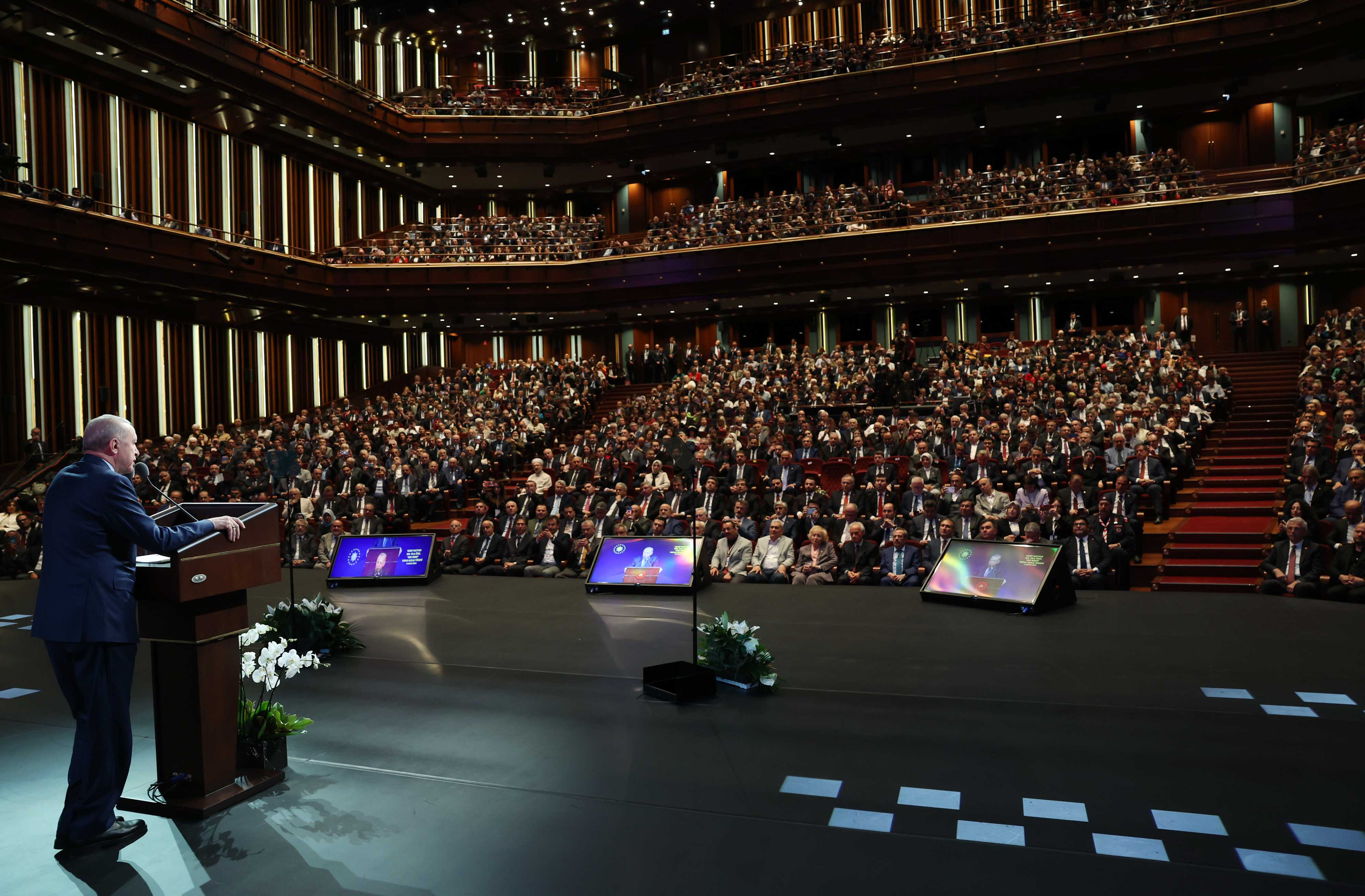 Cumhurbaşkanı Erdoğan: "Türkiye, Gazze Sınavında En Başarılı Ülkelerden" 1 AA 20240506 34477680 34477672 CUMHURBASKANI RECEP TAYYIP ERDOGAN