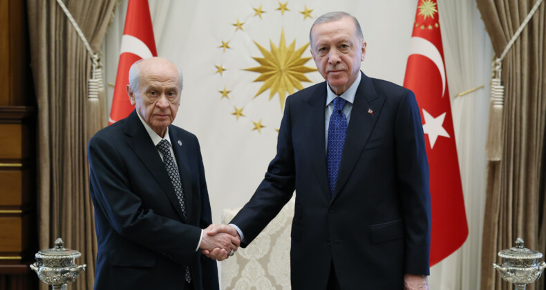 Cumhurbaşkanı Erdoğan ve MHP Lideri Bahçeli’yi Kabul Etti