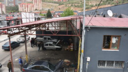 Gümüşhane’de Çatıdan Düşen İşçi Ağır Yaralandı