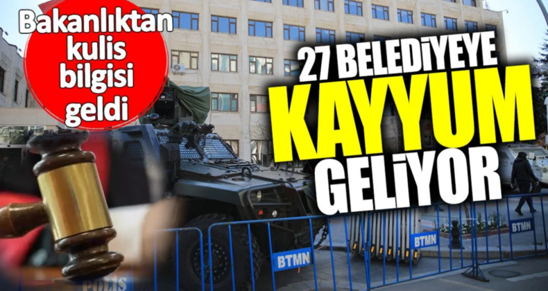 27 DEM Partili Belediyeye Kayyum Atama Hazırlığı Yapıyor