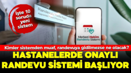 MHRS Onaylı Randevu Dönemi Başlatılıyor! Kimler Bu Yeniliğe Dahil, İptal Edilmeyen Randevularda Ne Olacak? İşte Tüm Detaylar!