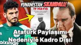 Samet Akaydın, Atatürk Paylaşımı Nedeniyle Kadro Dışı Bırakıldı!