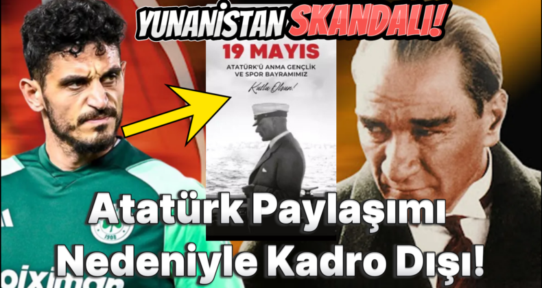 Samet Akaydın, Atatürk Paylaşımı Nedeniyle Kadro Dışı Bırakıldı!
