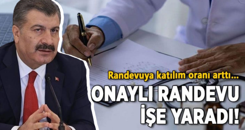 Bakan Koca: ‘Onaylı Randevu’ Sistemi ile Randevuya Katılım Oranı Arttı