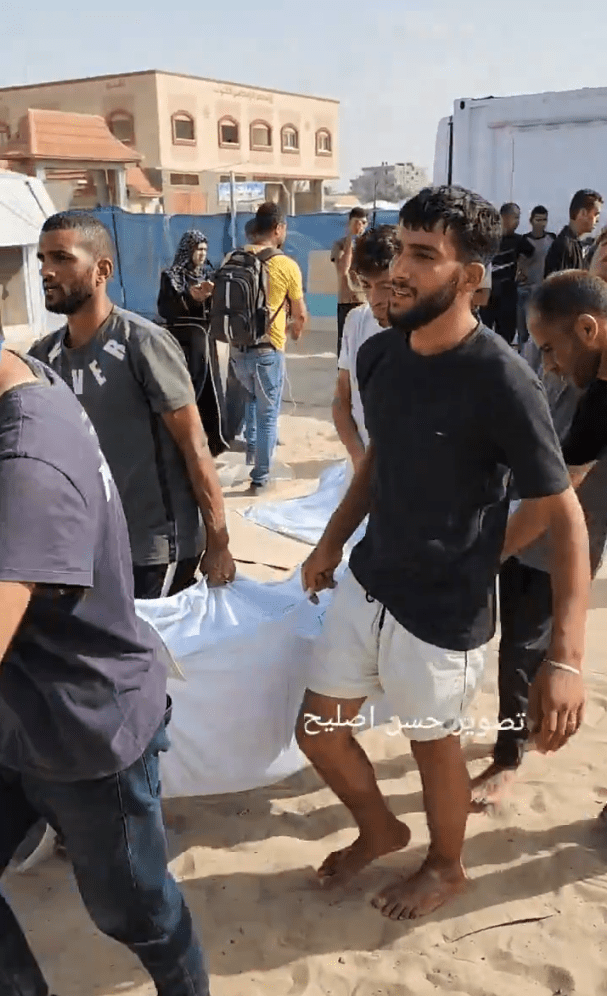 İsrail Refah'ta Mawasi Çadır Kenti Bombaladı! Çok Sayıda Ölü ve Yaralı Var 2 Ekran goruntusu 2024 05 28 182601