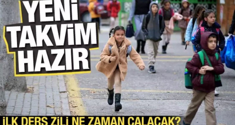 2024-2025 Eğitim Öğretim Yılı Takvimi Belli Oldu