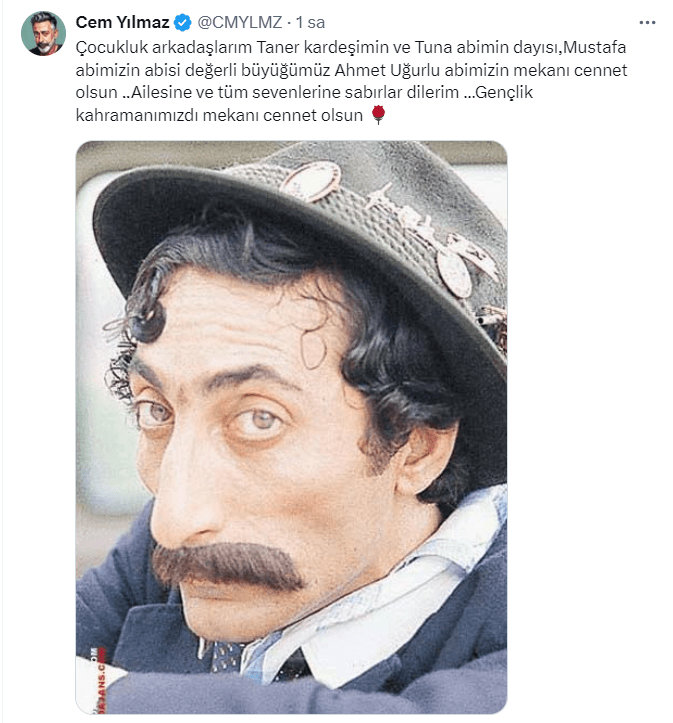 Sinema ve Tiyatro Dünyasının Acı Kaybı! Ahmet Uğurlu Hayatını Kaybetti 1 Ekran goruntusu 2024 05 30 155514