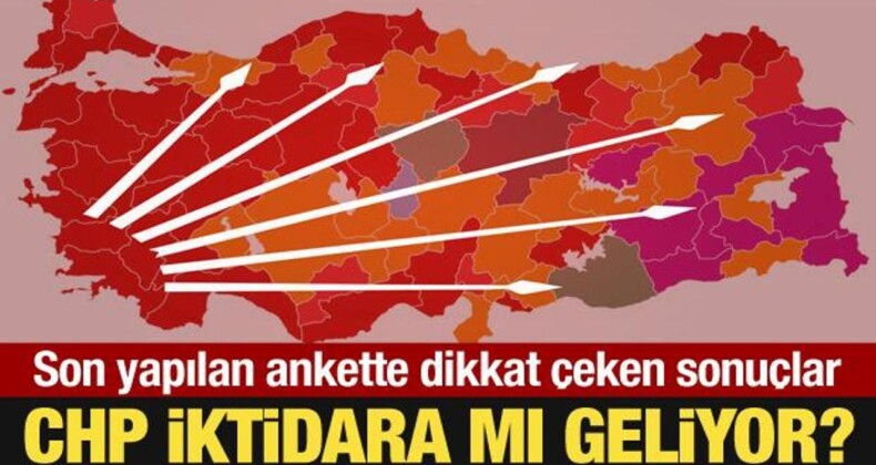 Ankette Dikkat Çeken Sonuçlar… CHP İktidar Olur mu?