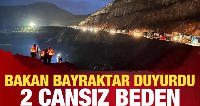 Bakan Bayraktar Duyurdu! 2 Cansız Beden Daha ulaşıldı