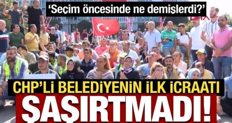 CHP’li Üsküdar Belediyesi’nin İlk İcraatı Şaşırtmadı: Emekçileri İşten Çıkardılar!