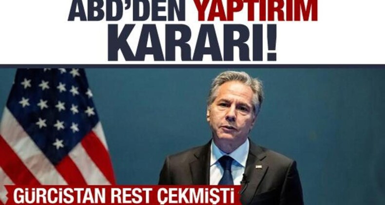 Gürcistan Meydan Okumuştu…ABD’den Yaptırım Kararı