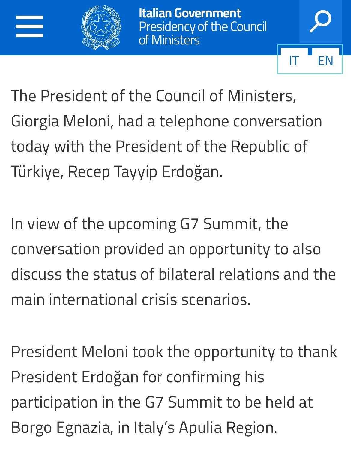 italyadan turkiyeye g7 daveti erdogan teklifi kabul etti 1 nKPrtMGm