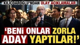 Kılıçdaroğlu’ndan Olay Açıklamalar: Aklımdan Dahi Geçmiyordu, Zorla Aday Yaptılar…