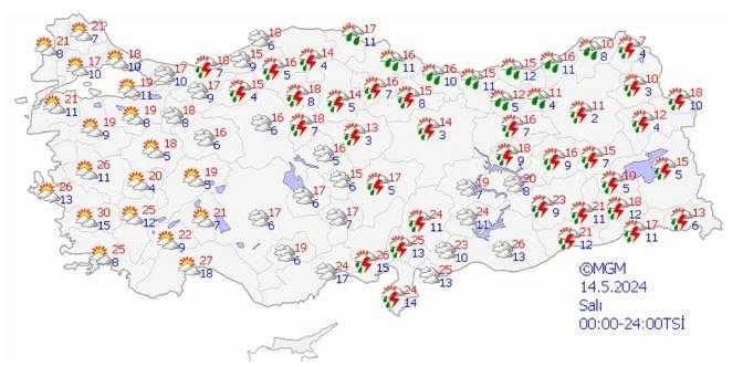 Kışa Döndük! İstanbul Dahil 29 İl İçin Meteoroloji'den Uyarı! 5 kisa donduk istanbul dahil 29 il icin meteorolojiden uyari 5 iPEaeYmg