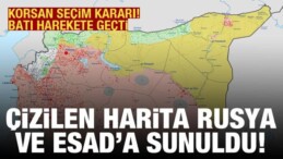 Korsan Seçim Hazırlığı: PKK Devleti için Çizilen Harita Rusya ve Esad’a Sunuldu