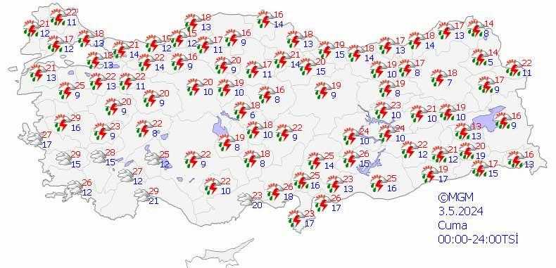 Meteoroloji'den 28 İle Uyarı! Bu İllerde Yaşayanlar Dikkat 4 meteorolojiden 28 ile uyari bu illerde yasayanlar dikkat 4