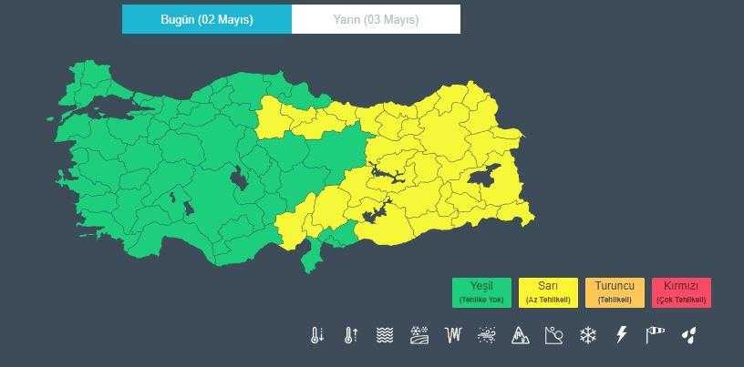 Meteoroloji'den 34 ile Son Dakika Uyarısı! 2 meteorolojiden 34 ile son dakika uyarisi 2 Yb3ChE56
