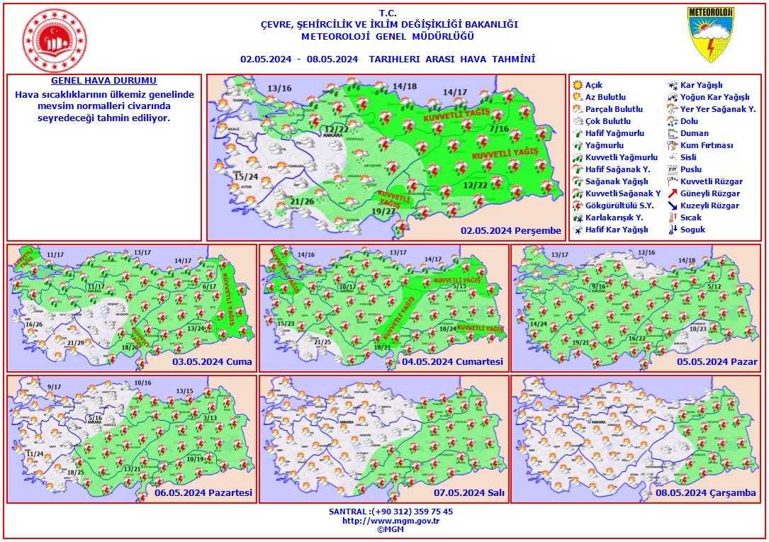Meteoroloji'den 34 ile Son Dakika Uyarısı! 4 meteorolojiden 34 ile son dakika uyarisi 4 5GT8B74L