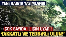 Meteoroloji’den Çok Sayıda İl İçin Gök Gürültülü Sağanak Uyarısı