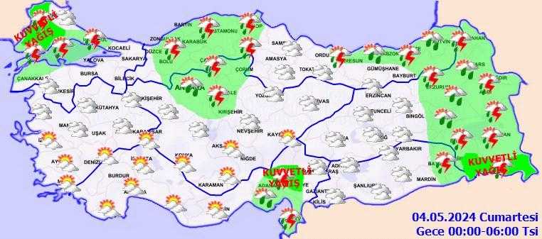 Meteoroloji'den Çok Sayıda ile Sarı Kodlu Uyarı: Yeni Harita Yayımlandı! 1 meteorolojiden cok sayida ile sari kodlu uyari yeni harita yayimlandi 1 uL8yMklS