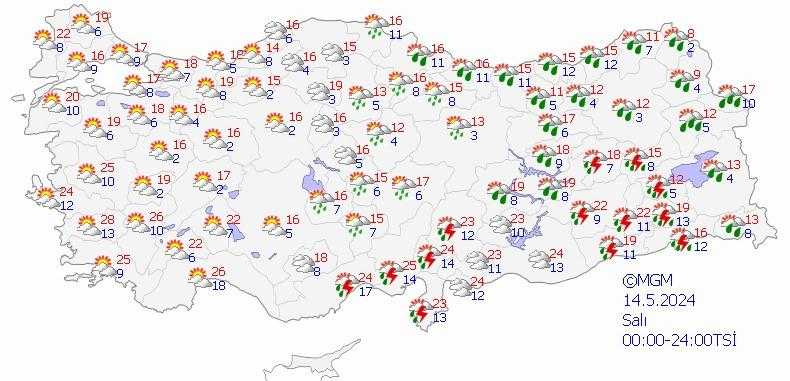 meteorolojiden kuvvetli yagis uyarisi dikkatli ve tedbirli olun 3 l3mkpteT