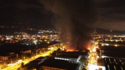 Samsun’da Fabrika Yangını: Alevler İki Tesise Daha Sıçradı!