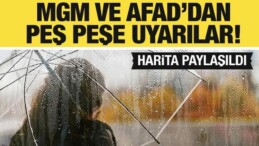 Şiddetli Geliyor! AFAD’dan Açıklama…İşte İl İl Hava Durumu