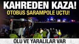 Otobüs Şarampole Devrildi: Ölü ve Yaralılar Var
