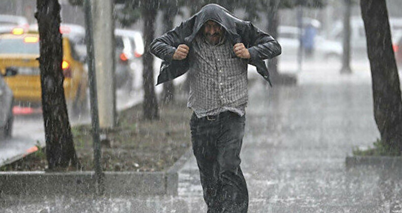 Meteoroloji’den Sarı Kodlu Kuvvetli Sağanak Yağış Uyarısı