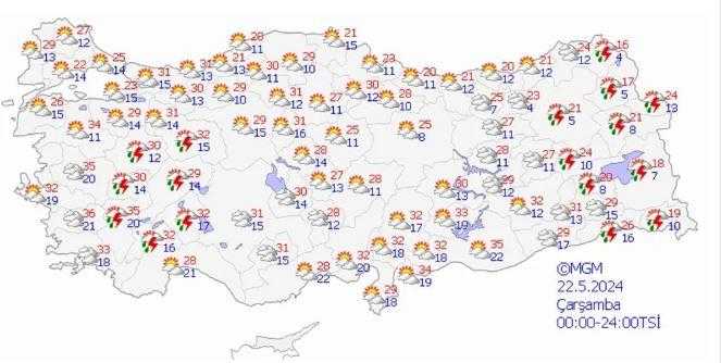 Yağışlar Geri Dönüyor! Meteoroloji Gün Verdi...İşte İl İl Hava Durumu 2 yagislar geri donuyor meteoroloji gun verdiiste il il hava durumu 2 nkHhCcnK