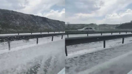 Ardahan’da Sağanak ve Dolu Yağışı Etkili Oldu