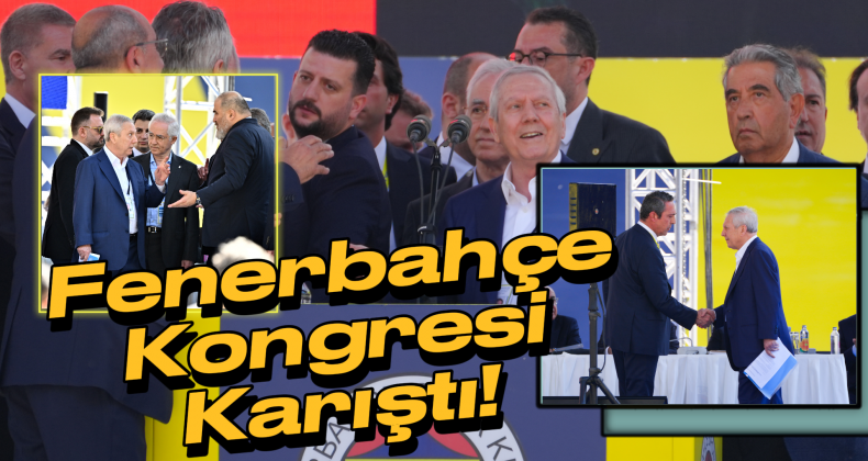 Fenerbahçe’de Olaylı Seçim: Aziz Yıldırım Kongreyi Terk Etti!
