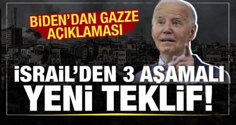 Joe Biden: İsrail Kapsamlı Yeni Bir Teklif Sundu