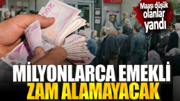 1 Milyon Emekli Zam Alamayacak!