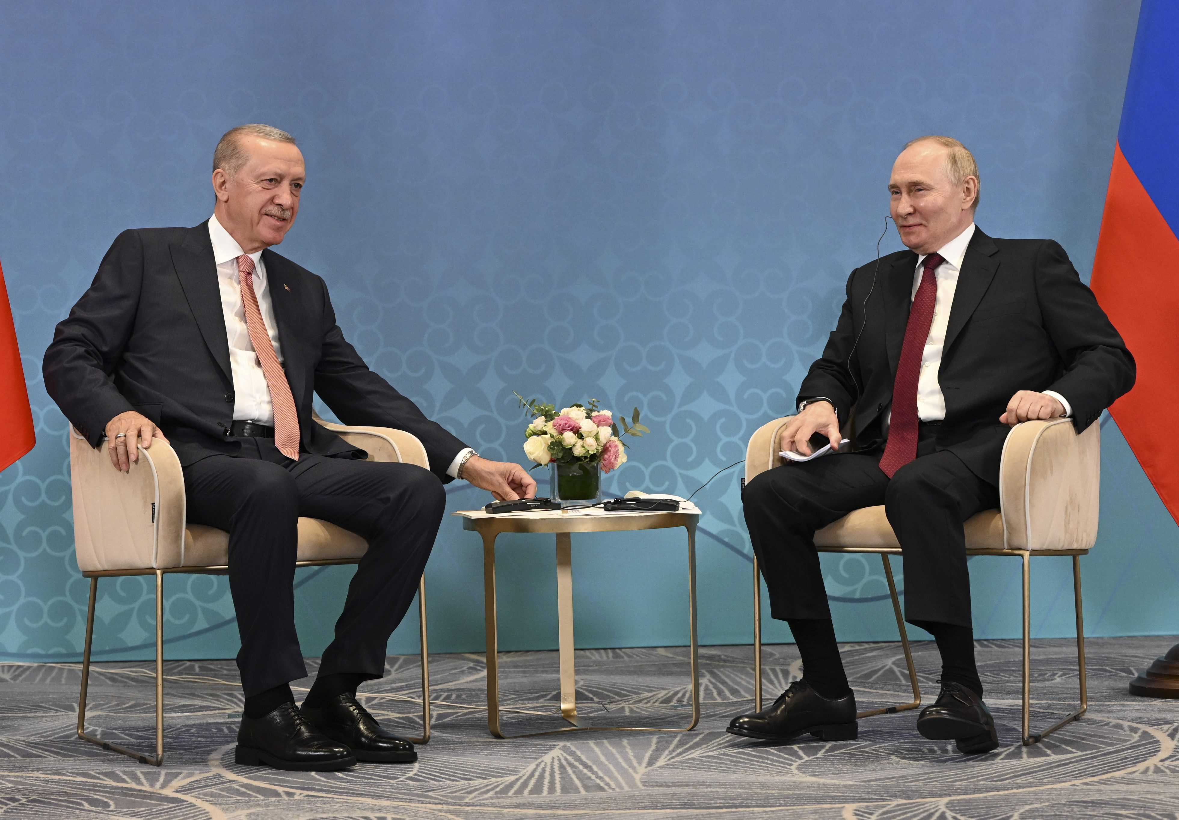 Erdoğan-Putin Görüşmesinde Kritik Konular Ele Alındı 3 AA 20240703 35043634 35043629 CUMHURBASKANI ERDOGAN KAZAKISTANDA