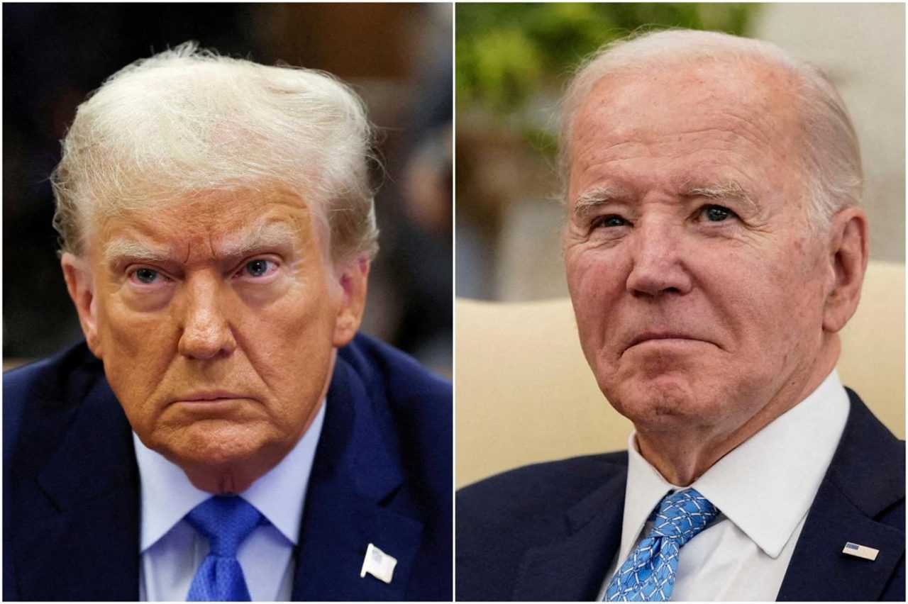 Biden Adayliktan Cekildi Trump Kamala Harrisi Hedef Aldi 3