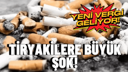 Sokağa İzmarit Atan Yandı! Sigaraya Yeni Vergi Geliyor