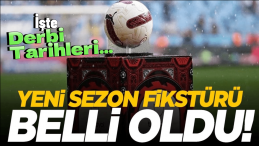 Süper Lig’de Yeni Sezon Fikstürü Belli Oldu