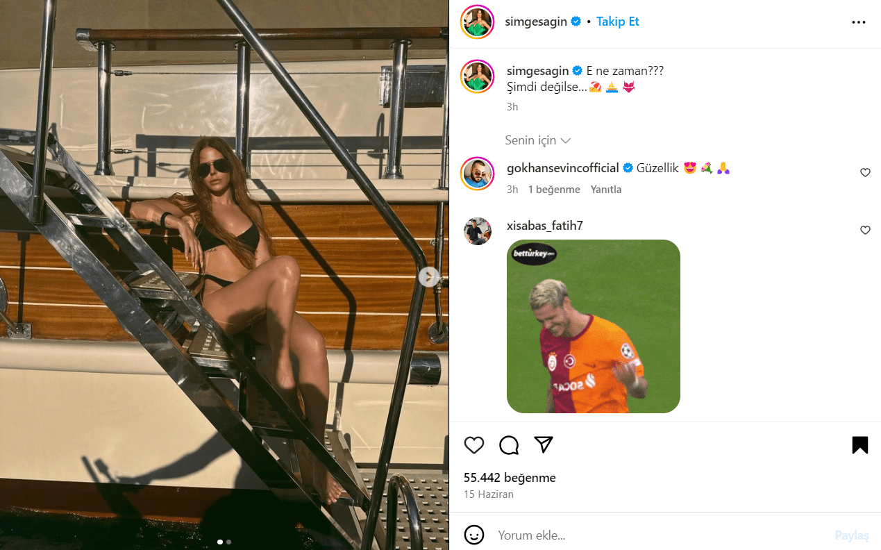 Simge Sağın'dan Icardi'ye Açık Mesaj: "Aşkın Olayım!" 4 Ekran goruntusu 2024 07 13 161855