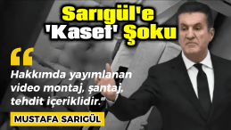 Sarıgül’den ‘Kaset’ İddialarına Sert Yanıt: Montaj ve Şantaj!