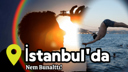 İstanbul’da Nem Bunalttı: Vatandaşlar Kendilerini Boğaz Sularına Attı