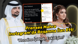 Dubai Prensesi Şeyh Mahra, Kocasını Instagram’dan Boşadı!
