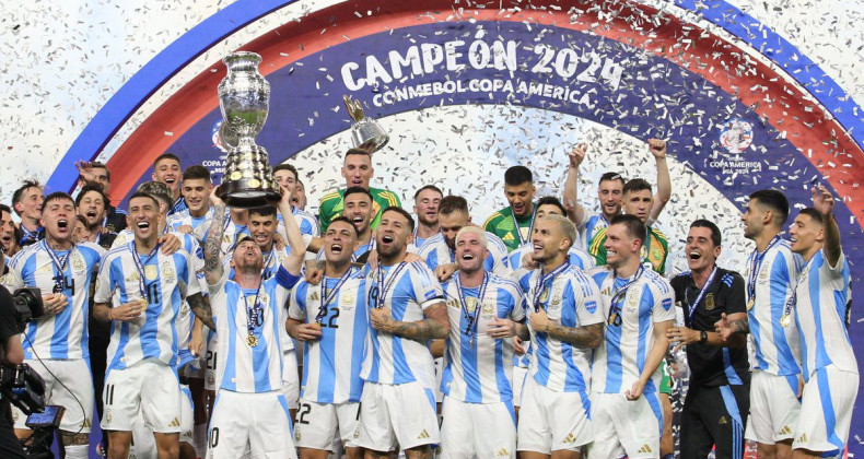 Arjantin Copa America Şampiyonu