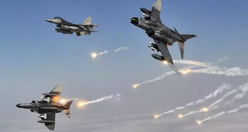 Irak’ın Kuzeyine Hava Operasyonu: Teröristlere Ağır Darbe